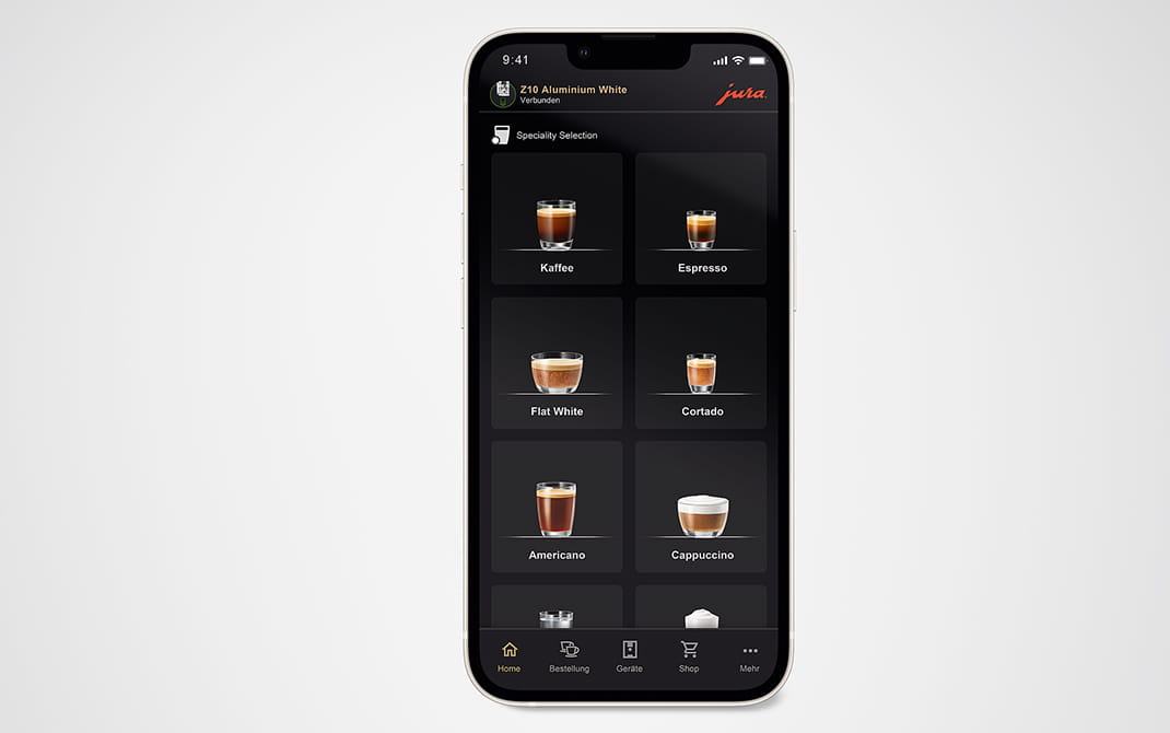 Jura coffee app clearance