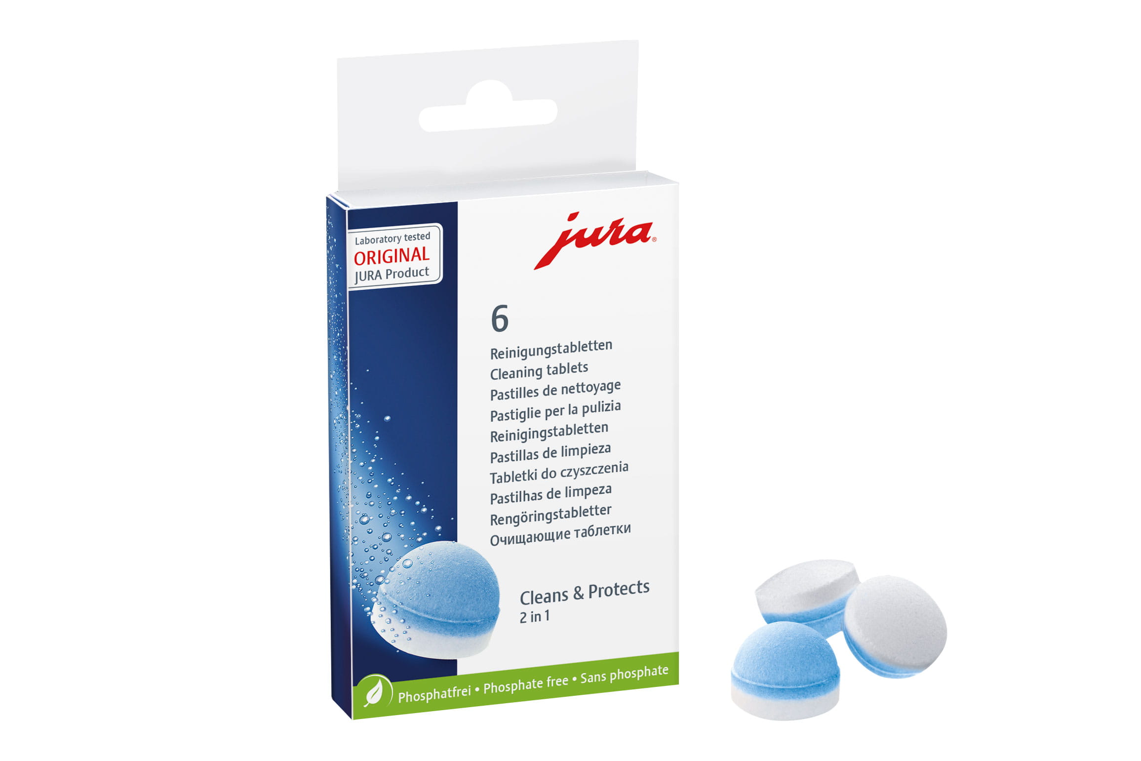 JURA Entkalkungstabletten mit 3 Packungen