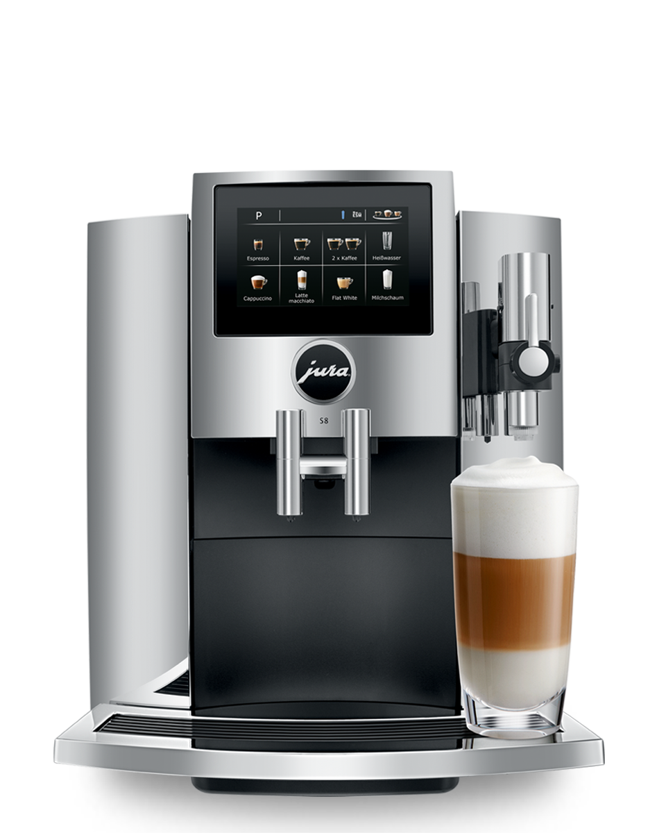 Kaffeemaschinen von JURA exklusive Spezialitäten Latte macchiato