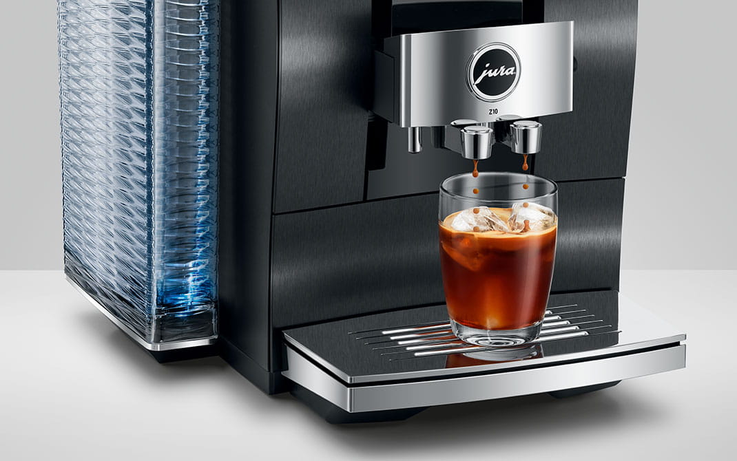 | Das Service, Beratung Jura Jura Verkauf, SL Kaffeewerk Kaffee Z10 | Dark Inox Aluminium 15368 & Kaffeevollautomaten | |